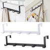 #20 Over The Door 5 Hooks Home Bathroom Organizer Rack Clothes Coat Hat Towel Hanger Housekeeping Organizers Hooks Up