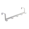 #20 Over The Door 5 Hooks Home Bathroom Organizer Rack Clothes Coat Hat Towel Hanger Housekeeping Organizers Hooks Up